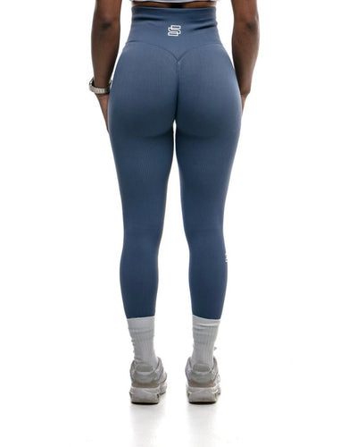 Blue Scrunch Bum Legging - SRPLY