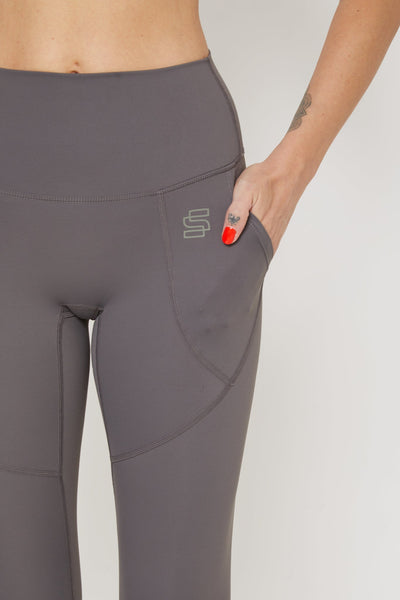 Grey Recycled Leggings - SRPLY