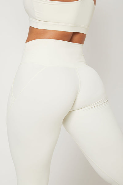 White Recycled Leggings - SRPLY